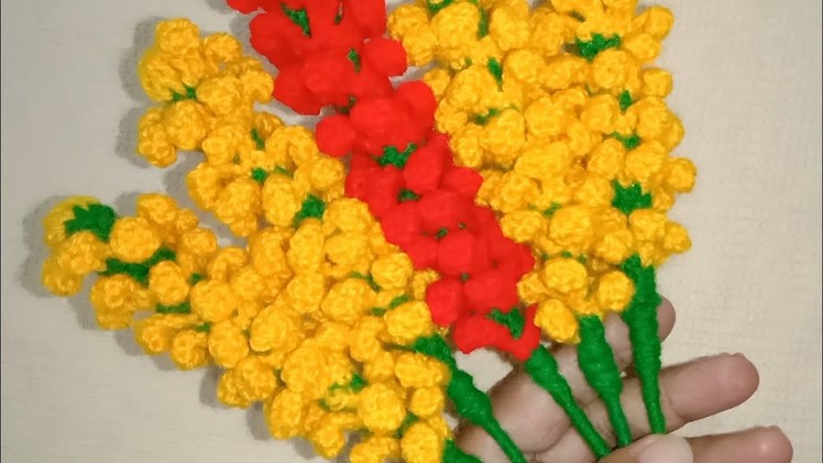 How to make Crochet flower|woolen flower design|Crochet flower#crochetcrafts #woolencrafts