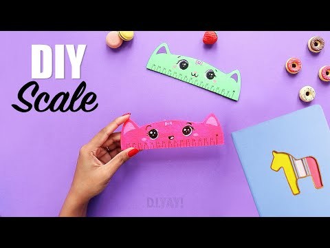 How to Make Paper Scale | DIY Paper Scale | Back to School