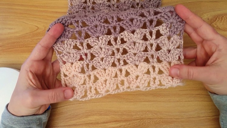 How to Simple Crochet Scarf for Women