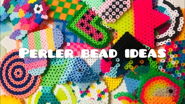 PERLER BEAD IDEAS! All of the perler beads I have made!