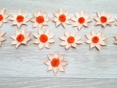 #Shorts​ #craft​ #diy​ Beautiful​ Paper​ Flower​.How​ to​ make​ paper​ flowers​ ????️134????️