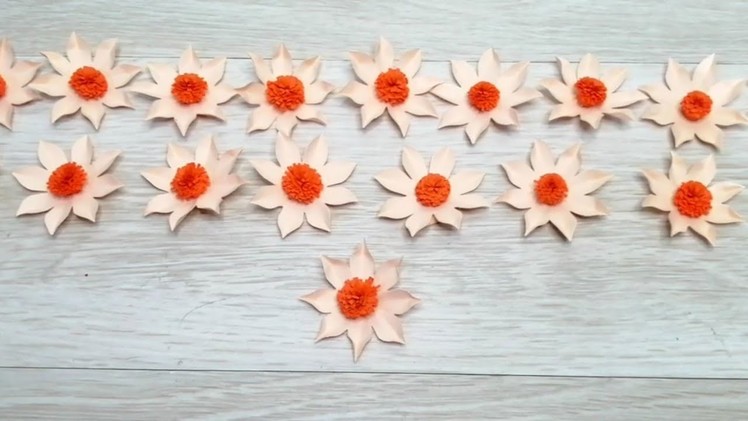 #Shorts​ #craft​ #diy​ Beautiful​ Paper​ Flower​.How​ to​ make​ paper​ flowers​ ????️134????️