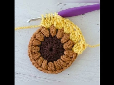 Sunflower#Crochet#Pattern#Handbag#Handmade#StepByStep#ByGulwadaan