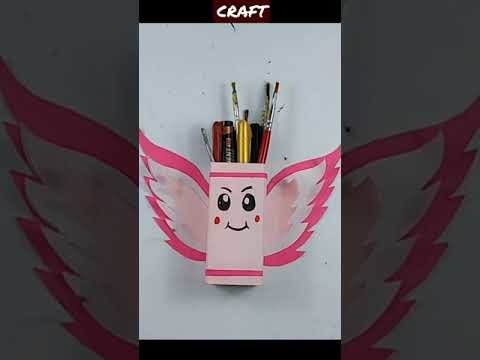 Toothpaste box crafts ideas #shorts #diycraft #diyshorts #craftshorts #youtubeshorts