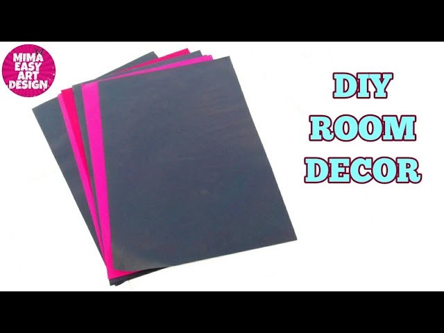 Best paper carft idea |easy and quick decoration using paper |wall hanging |west mathi best
