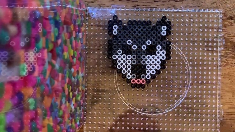 DIY Animal Perler Bead Crafting Ideas - Husky Puppy!