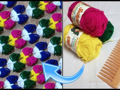 DIY Doormats Making at Home | DIY UseFull Things | woolen Table mat. floor mat | Ason Design.Asan