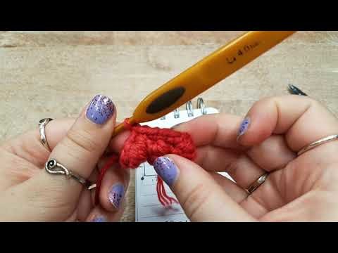 How to make the row after Toe Bumps in the Dragon and Griffin Patterns by Crafty Intentions