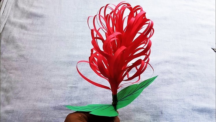 Paper Flower || Design 1 || By LET'S MAKE IT ?