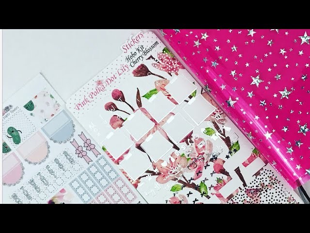 Plan With Me || Hobonichi Weeks featuring Beyond Paper Flowers and Pink Polka Dot Lily