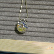 Snowglobe Necklace- Multi