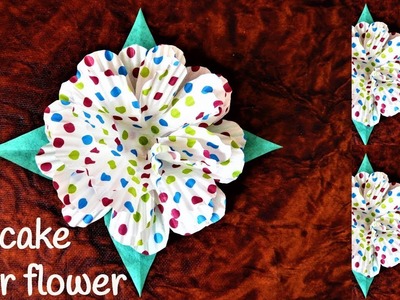 Very Easy CupCake Liner Flowers | Easy Paper Flowers | Easy Flower Making | DIY