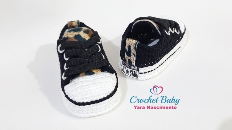 All Star de Crochê  - Crochet Baby Yara Nascimento