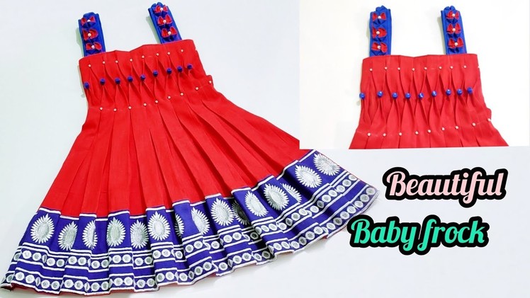 Beautiful baby frock cutting and stitching ???????? || New design baby frock || baby frock