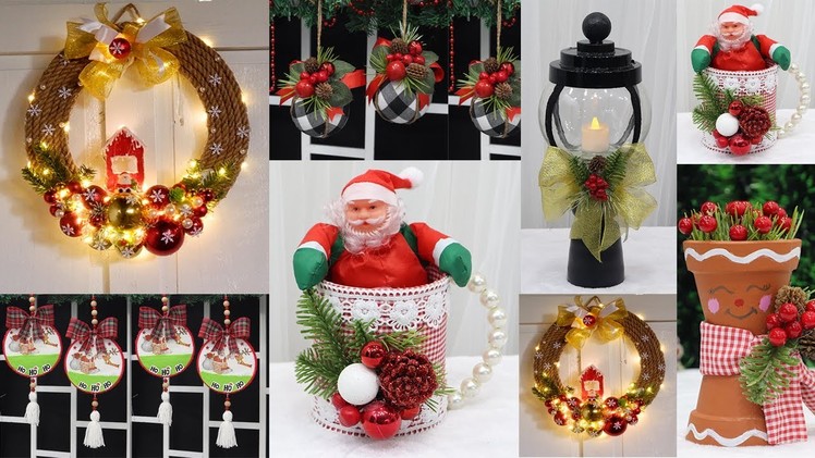Christmas decoration ideas at home 2022 | Waste material craft ideas