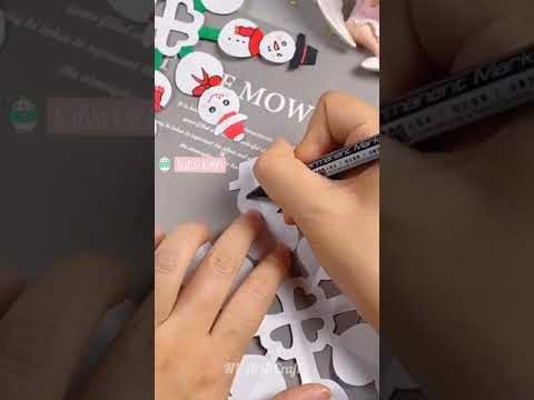 DIY Christmas Craft || Christmas Craft || Cute Snowflake || Shorts || YT Shorts
