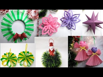 DIY Christmas decorations 2021 | Christmas Craft Ideas | Paper Craft ideas