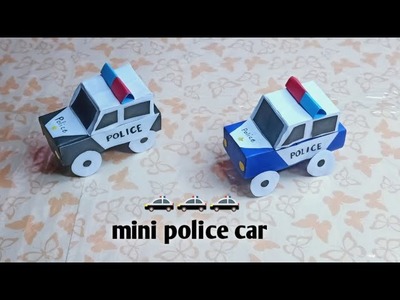 DIY Craft | Origami Mini Paper Police Car | Origami Car | Paper Police Car | Maria Art and Craft