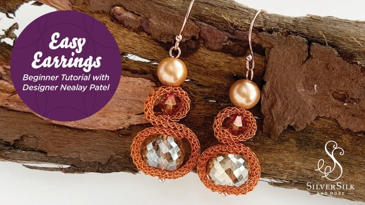 DIY Earrings: How to Make Easy Earrings with Flat Mesh