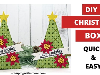 DIY Quick & Easy Christmas Box
