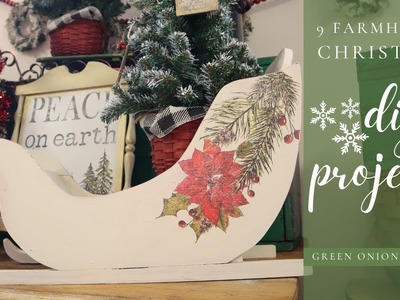 Ep 2 Farmhouse Christmas DIY Projects | Vintage Christmas Decorations | Iron Orchid Designs