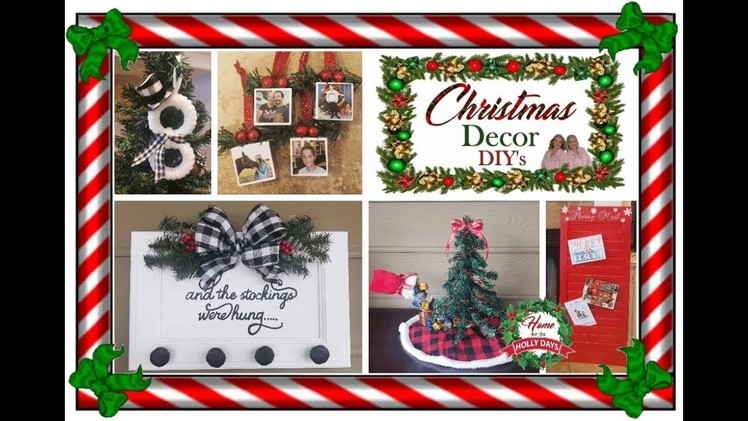 FIVE CHRISTMAS HOME DECOR DIYS on a Budget | Personalized Ornaments | Beginner Craft Projects