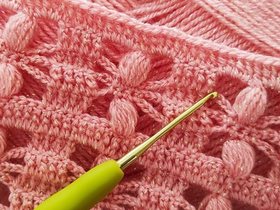 How to Crochet Rectangular Shawl - Easy Crochet Knit Shawl Pattern For Beginners - Crochet Shawl