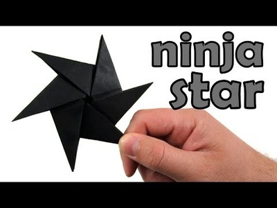 How to make a origami ninja star paper shuriken