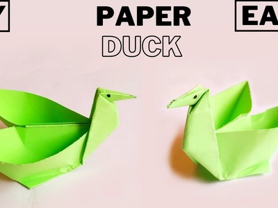 How To Make Paper Duck | Origami Swan Easy | Origami Bird | Paper Bird | Waterfowl #shorts #ytshorts