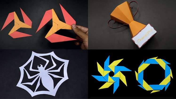 How To Make Paper Things | How To Make Stuff out of Paper | Origami | Paper Craft