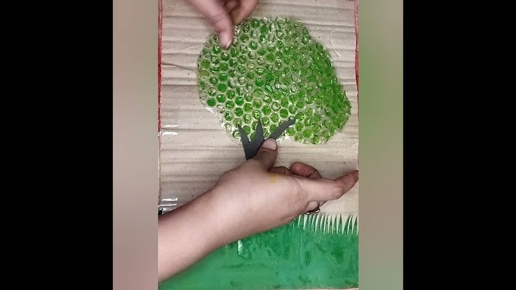 How To Make Tree ???? . For Kids Activity || Easy Craft For Bignners|| #Shorts||#CA