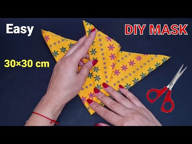New Style????????Easy Origami 3D Face Mask Tutorial | Diy Breathable Face Mask | Mascarilla Facil