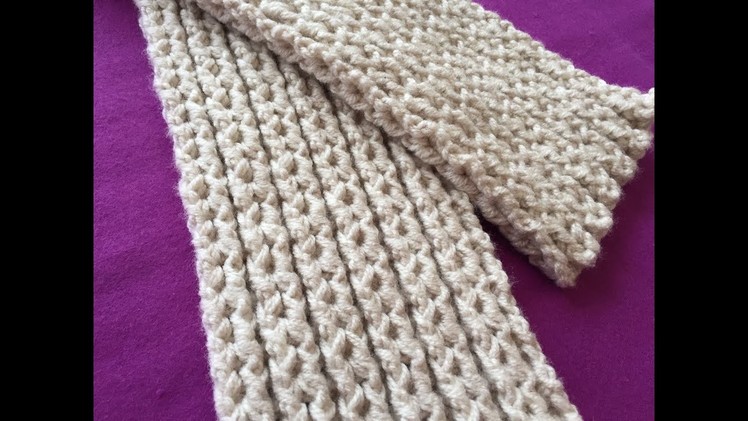 One Row Repeat| Crochet Stitch for Blanket, Scarf or Hat