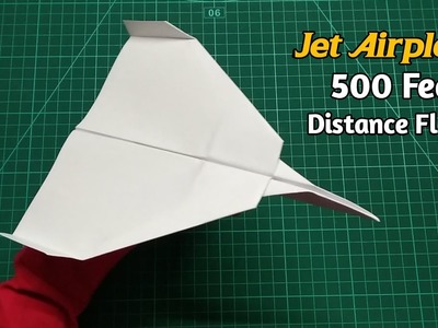 Paper Airplane Flies Up to 500 Feet – How to make a paper airplane | Origami Plane | Paper Planes