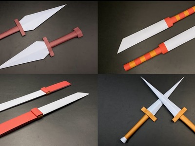 Paper Crafts Easy | Origami Knife | Paper Knife Easy | Paper Dagger | Paper Craft