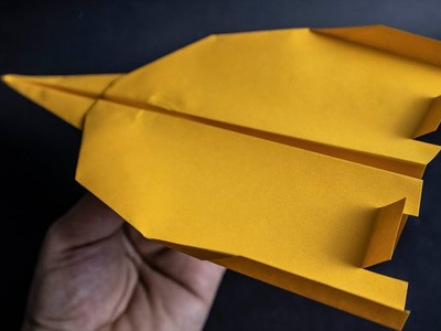 Papierflieger selbst basteln | Origami Flugzeug | Bauanleitung in 5 Min ✈️✈️