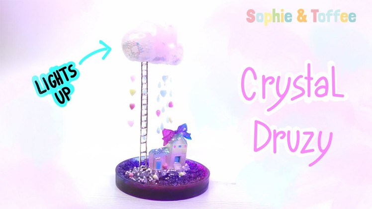 Resin crafts- Sophie and Toffee- Crystal Druzy Box- Tutorial