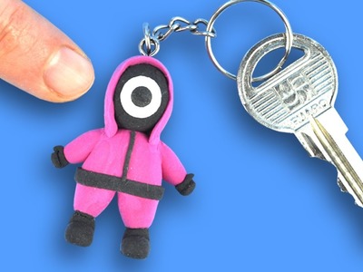 Squid Game toy soldier keychain DIY #shorts