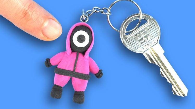 Squid Game toy soldier keychain DIY #shorts