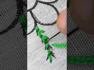 ???? super easy hand embroidery short videos ???? decorative stitches #shorts