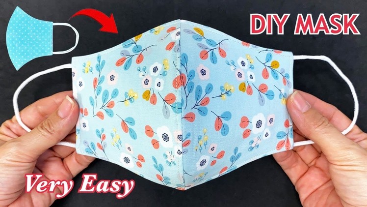 Very Easy New Style Cute Mask ✅✅ Diy Breathable Face Mask Easy Pattern Sewing Tutorial | Mask Ideas