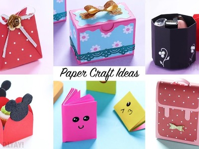6 Easy Paper Craft Ideas | DIY Craft | Origami Craft