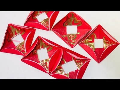 Ang pow Lantern | Easy DIY Chinese New Year Red Packet Lantern |6-Unit lantern| CNY Red packet Decor