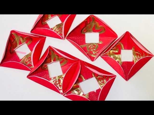 Ang pow Lantern | Easy DIY Chinese New Year Red Packet Lantern |6-Unit lantern| CNY Red packet Decor