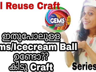 Ball Reuse Craft.DIY Christmas Ornament.Christmas Craft series 3.Best Out Of Waste