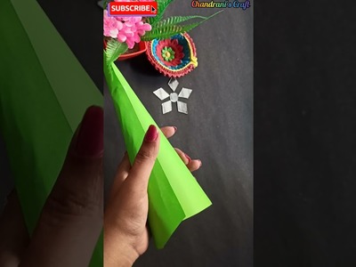 Christmas craft with Paper???? #shorts #ytshorts #shortvideo #viralvideo #papercraft #papercraft