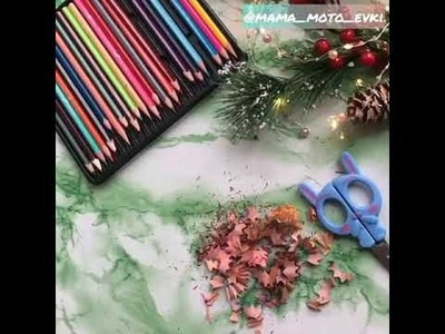 Christmas special craft for beginners ???????????? Rainbowmandala Easy craft