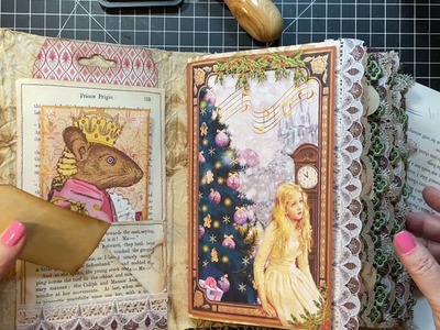 Craft with Me - Decorating my Nutcracker Journal!