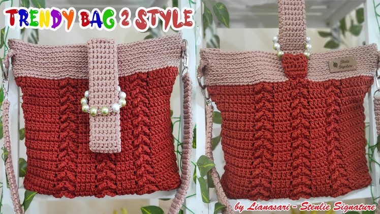 Crochet Beautiful Bag - Tas Rajut Cantik Trendy Kekinian