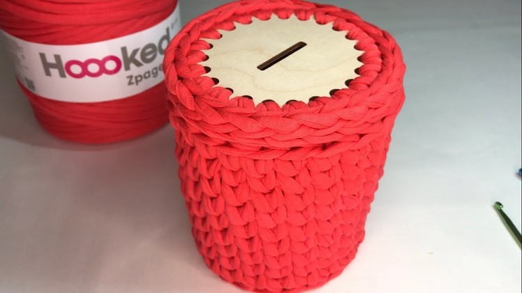 Crochet Money Box, Easy, Beginner Friendly, Step by Step, Tutorial